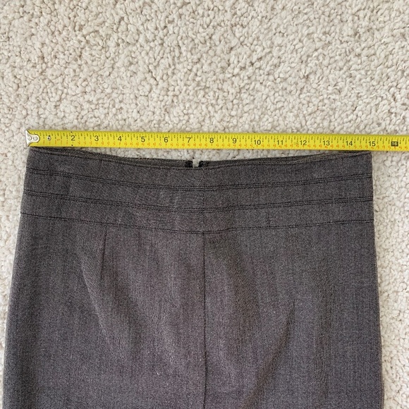 Classy gray ♡ Mango ♡ skirt w. slit 6 top business - Picture 3 of 5